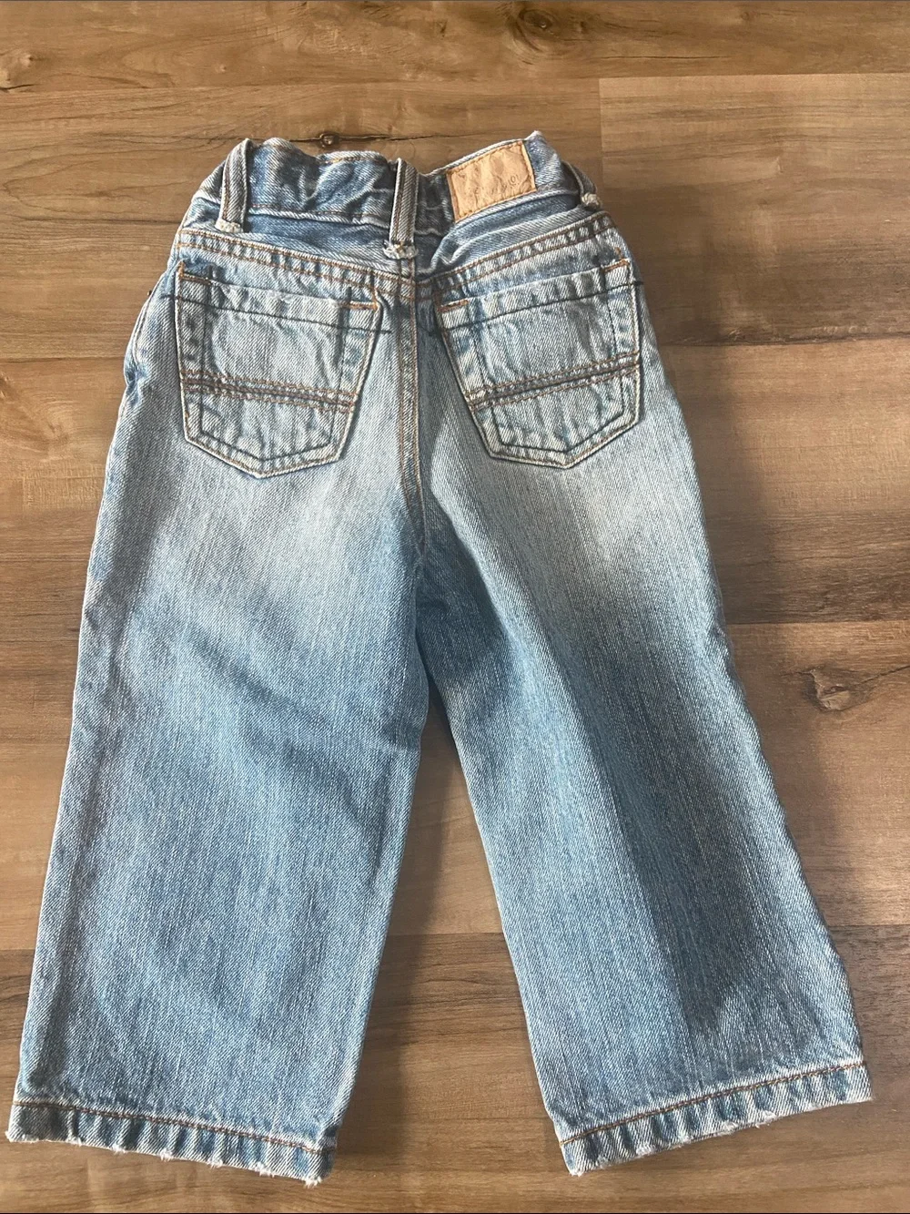 Kids Denim Pants - Light Blue and Dark Blue